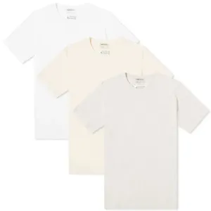 Maison Margiela Plain Multi Pack T-shirt set Light Colour way - S MULTI-COLOUR