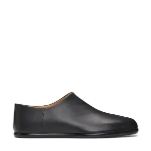 Maison Margiela Men's Split Toe Calfskin Slip-on Loafers Black - BLACK 10