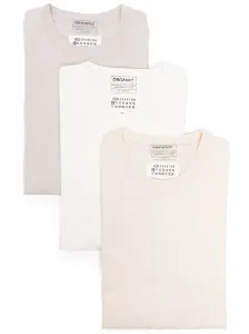 MAISON MARGIELA - Confezione Da 3 T-shirt In Cotone #2990055