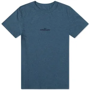 Maison Margiela Mens Logo T-Shirt Blue - L BLUE