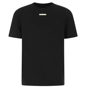 Maison Margiela Mens Name Tag T-shirt Black - S BLACK