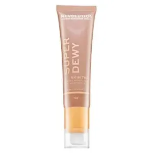 Makeup Revolution Super Dewy Skin Tint Moisturizer - Tan emulsione tonificante e idratante 55 ml