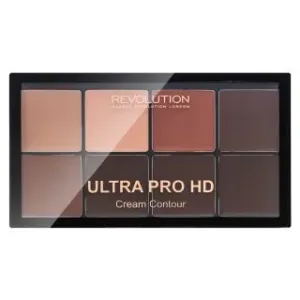 Makeup Revolution Pro HD Cream Contour Palette - Medium Dark palette multifunzione 20 g