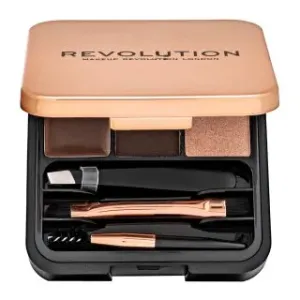 Makeup Revolution Brow Sculpt Kit - Dark palette sopracciglia