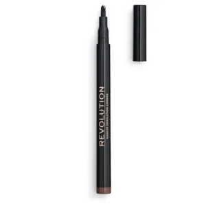 Makeup Revolution Micro Brow Pen - Medium Brown matita per sopracciglia 1 ml