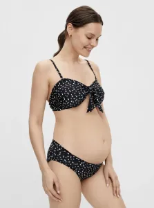 Black Floral Two-Piece Pregnancy Swimwear Mama.licious Ofelia - Women #1044695
