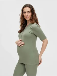 Light Green Mama.licious Neda Maternity T-Shirt - Women