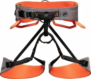 Mammut Comfort Fast Adjust Women XS Shark/Safety Orange Imbracatura da arrampicata