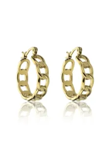 Marc Malone Orecchini alla moda placcati in oro Dream White Earrings MCE23107G