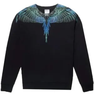 Marcelo Burlon Men's Wings Sweater Black - BLACK L