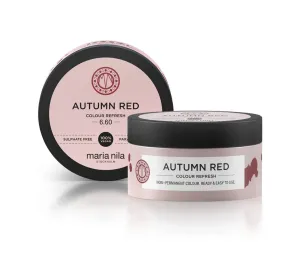 Maria Nila Colour Refresh maschera nutriente con pigmenti colorati per ravvivare le tonalità rossi Autumn Red 300 ml