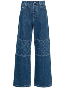 MARINE SERRE - Jeans In Denim A Gamba Dritta #3106496