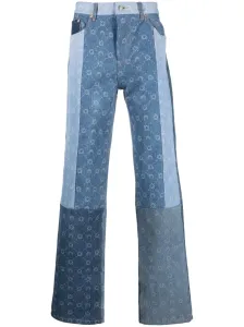 MARINE SERRE - Jeans In Denim Con Monogramma #1864621