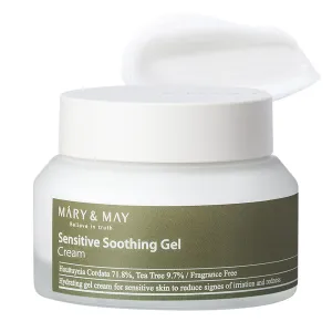 MARY & MAY Crema viso lenitiva Sensitive Soothing Gel (Cream) 70 g
