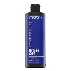 Matrix Total Results Brass Off Pigments Neutralisants Mask maschera neutralizzante per capelli colorati 500 ml