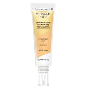 Max Factor Miracle Pure Skin fondotinta lunga tenuta con effetto idratante 76 Warm Golden 30 ml