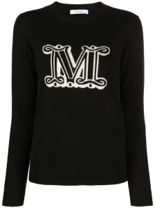 MAX MARA - Maglia In Cashmere Con Logo