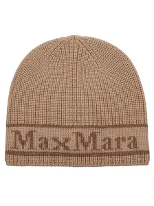 MAX MARA - Berretto In Lana Con Logo
