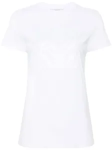 MAX MARA - T-shirt In Cotone Con Logo #3094683