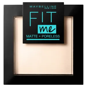 Maybelline Fit Me! Matte + Poreless Powder cipria con un effetto opaco 105 Natural Ivory 9 g
