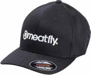 Meatfly Brand Flexfit Black L/XL Cappello da baseball