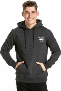 Meatfly Leader Of The Pack Hoodie Charcoal Heather XL Felpa outdoor
