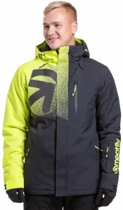 Meatfly Shader Mens SNB and Ski Jacket Acid Lime/Black L