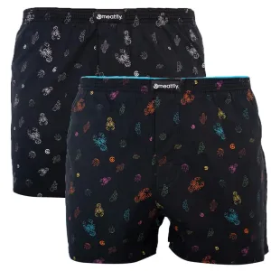 2PACK men's shorts Meatfly multicolored (Agostino - Sanchez)