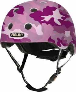 Melon Urban Active KIds Camouflage Pink XXS/S Casco da ciclismo per bambini