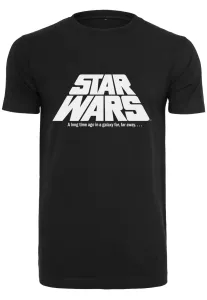 Black T-shirt with original Star Wars logo