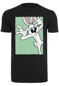 Looney Tunes Bugs Bunny Funny Face Black T-Shirt #2893682