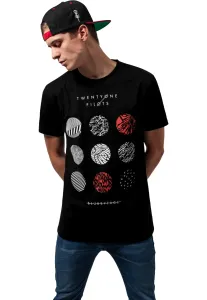 Twenty One Pilots Pattern Circles T-Shirt Black #2915297