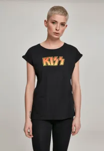 Women's T-shirt KISS black