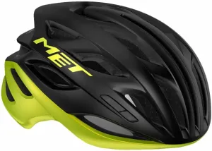 MET Estro MIPS Black Lime Yellow Metallic/Matt Glossy S (52-56 cm) Casco da ciclismo