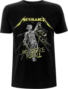 Metallica Maglietta And Justice For All Tracks Black L