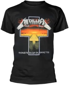 Metallica Maglietta Master Of Puppets Cross Black S