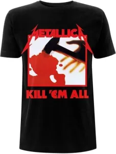 Metallica Maglietta Unisex Kill 'Em All Tracks Black L