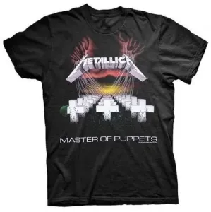 Metallica Maglietta Unisex Master of Puppets Black XL