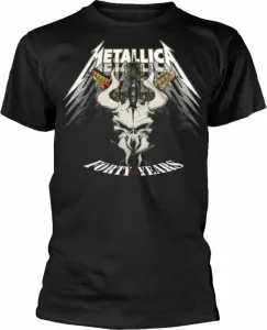 Metallica Maglietta 40th Anniversary Forty Years Black L