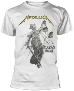 Metallica Maglietta And Justice For All White L