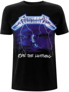 Metallica Maglietta Ride The Lightning Tracks Black XL