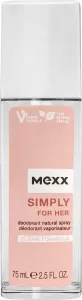 Mexx Simply deodorante in spray da donna 75 ml