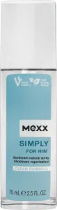 Mexx Simply deodorante in spray da uomo 75 ml