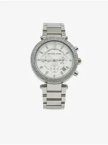 Stainless Steel Watch Michael Kors Parker - Women's Silver Watch - Women's