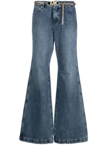MICHAEL MICHAEL KORS - Jeans A Zampa In Cotone