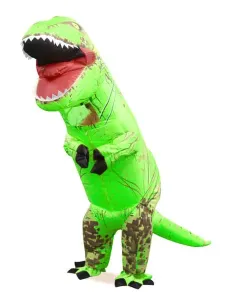 Costume cosplay dinosauro gonfiabile di Halloween T Rex Jurassic World #423682