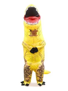 Costume cosplay dinosauro gonfiabile di Halloween T Rex Jurassic World #423683
