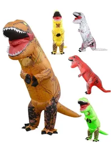 Costume cosplay dinosauro gonfiabile di Halloween T Rex Jurassic World #423684