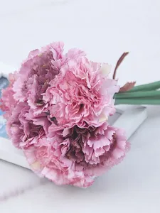 Fiori per il matrimonio bouquet rotondo fiori di seta #350867