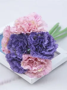 Fiori per il matrimonio bouquet rotondo fiori di seta #350870